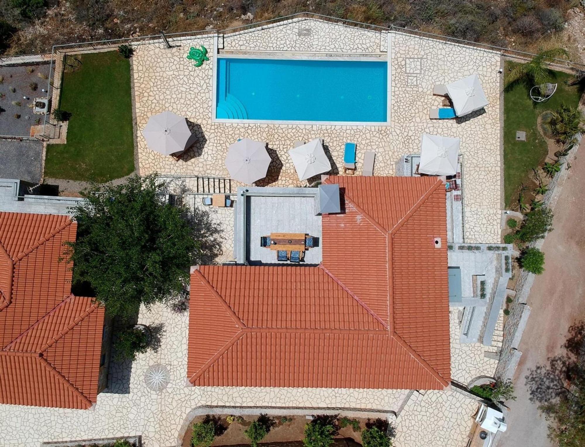 Irini Villa By Elrin Villas Mani Neokhorion  المظهر الخارجي الصورة